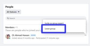 Then leave the group and an option will appear to you to "Delete group" because you will be the last member of the group. 